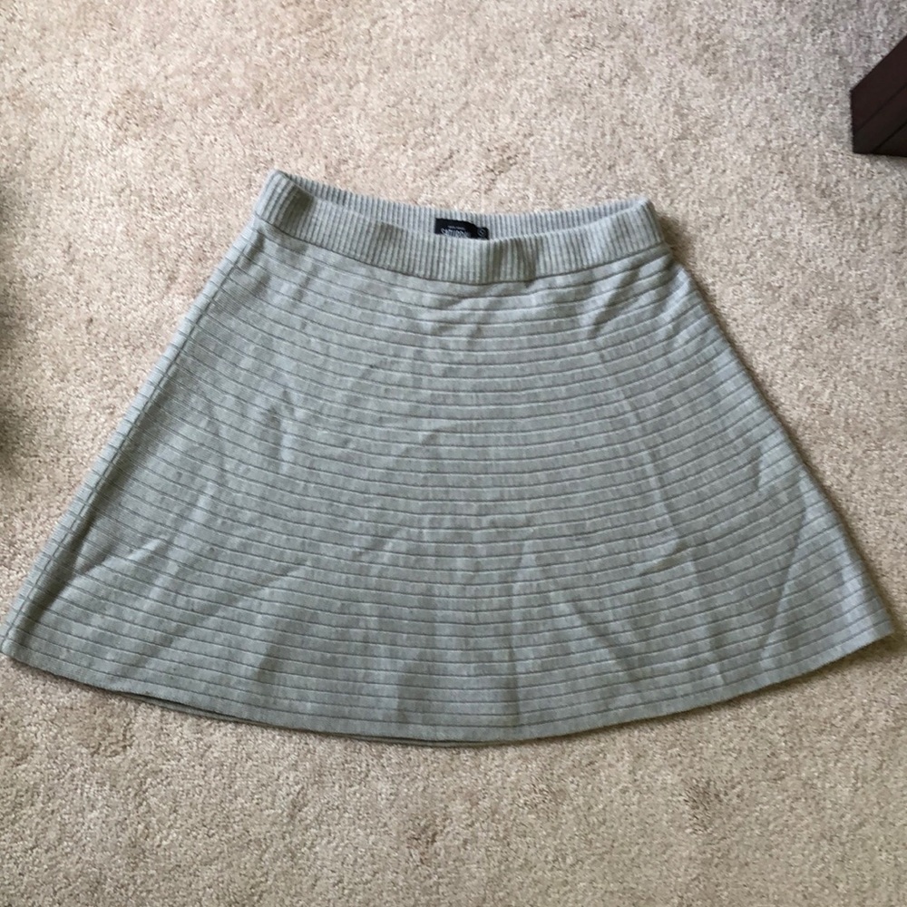 Kate Spade Grey a-line sweater skirt